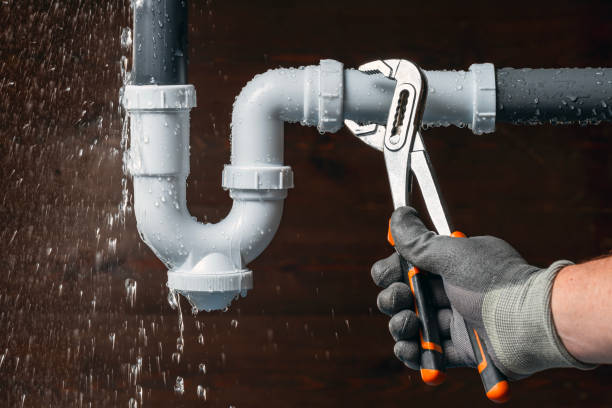 Professional Sewer Line Repair technician working in Irvington, NJ